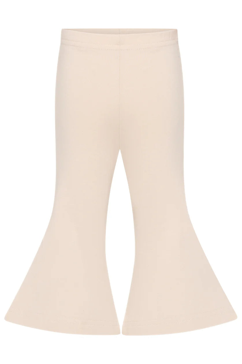 Flare Tights - Oat