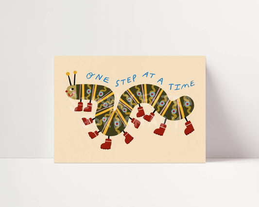 One Step At A Time Print
