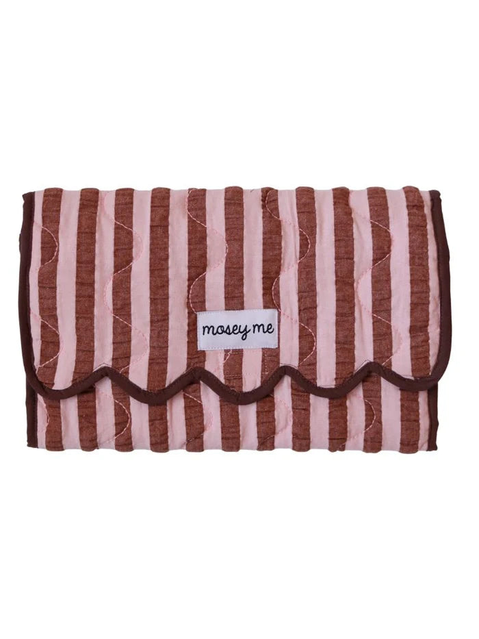 Mosey Me - Sundae Seersucker Change Mat