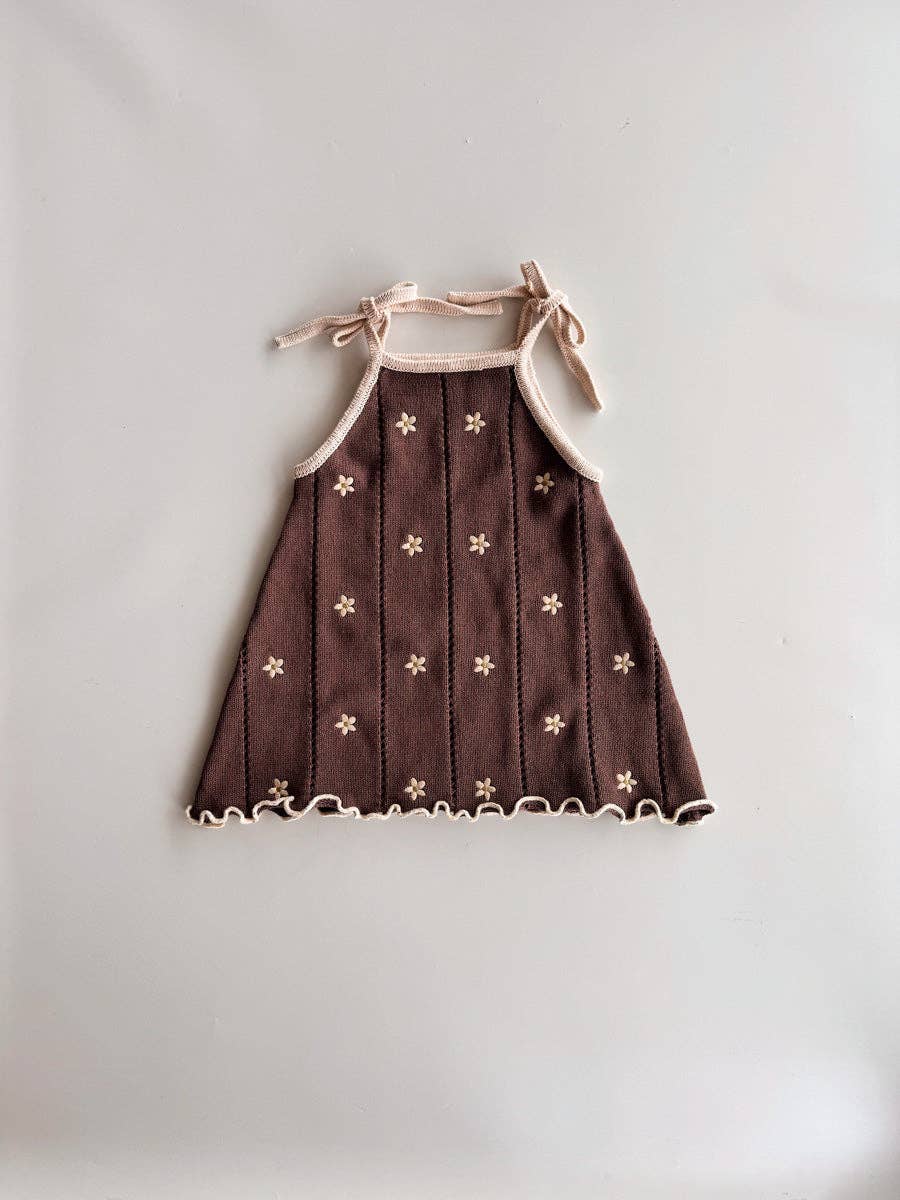 Freckles the Label | Pointelle Tie Dress