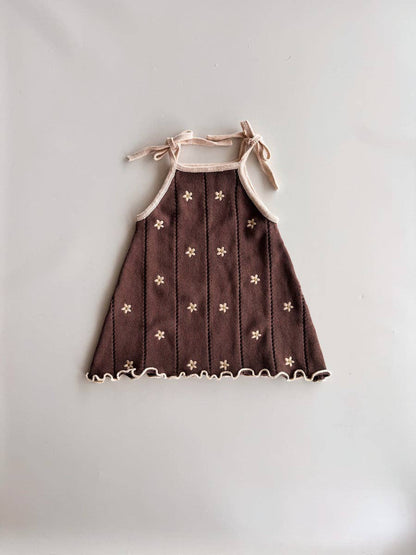 Freckles the Label | Pointelle Tie Dress