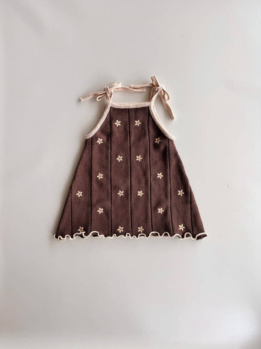 Freckles the Label | Pointelle Tie Dress