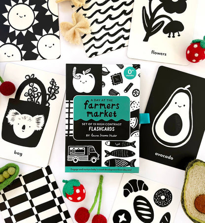 High Contrast Flashcards for Baby