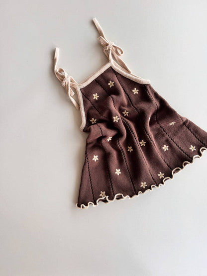Freckles the Label | Pointelle Tie Dress