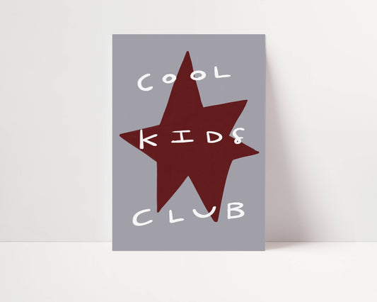 Cool Kids Club Print