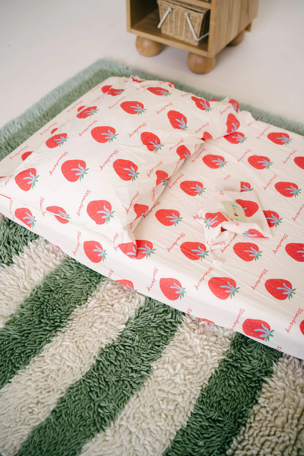PRE-ORDER - Strawberry Shortcake Sheet Cot