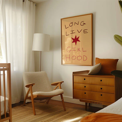 Long Live Girl Hood Print