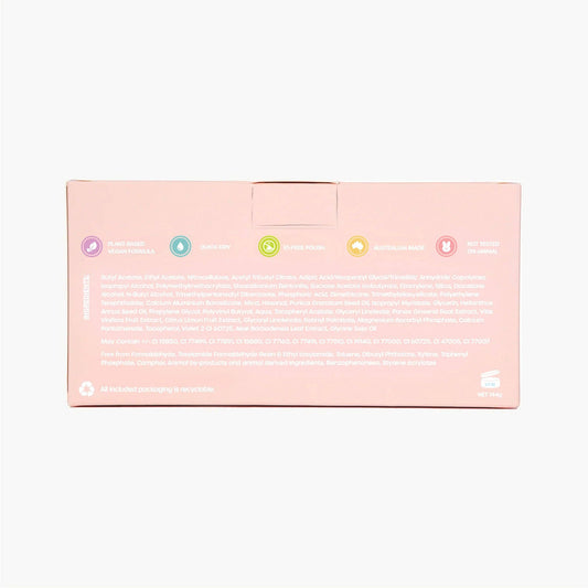 Oh Flossy Pink Pamper Nail Polish Set