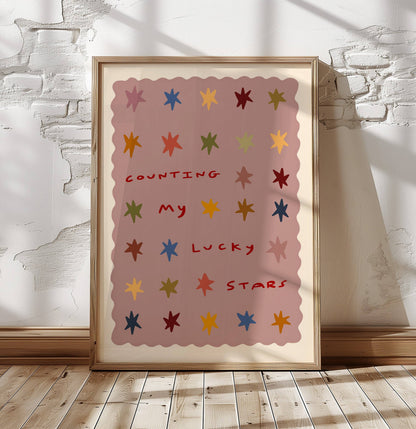 Counting Lucky Stars Print
