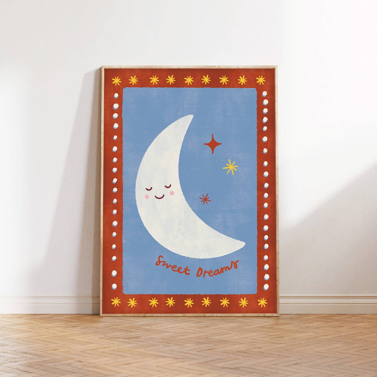 Sweet Dreams Moon Print