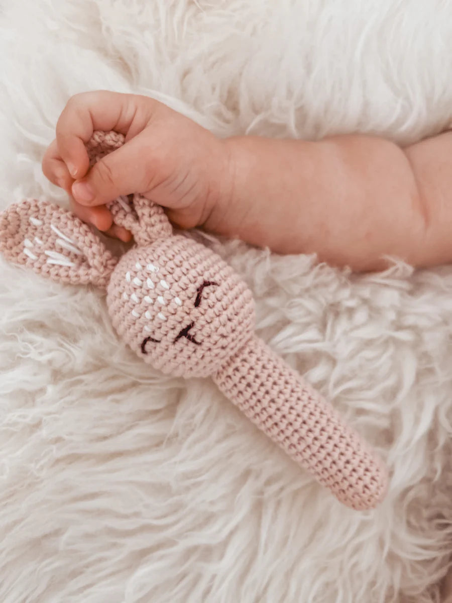 Crochet Bunny Rattle