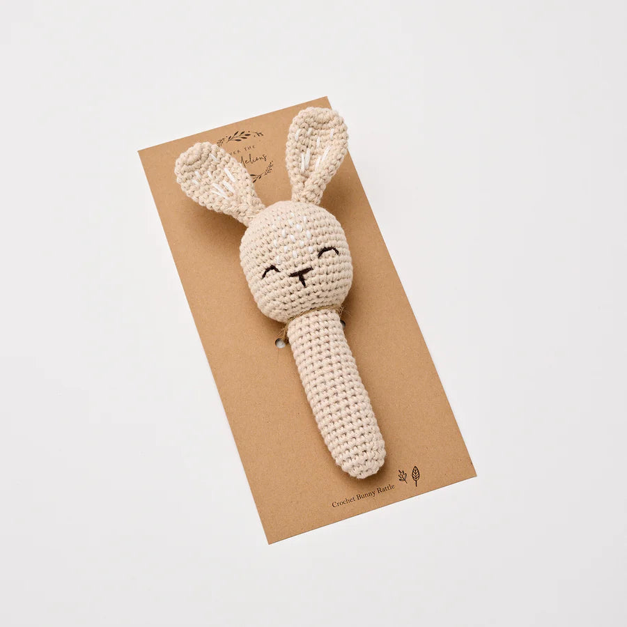 Crochet Bunny Rattle