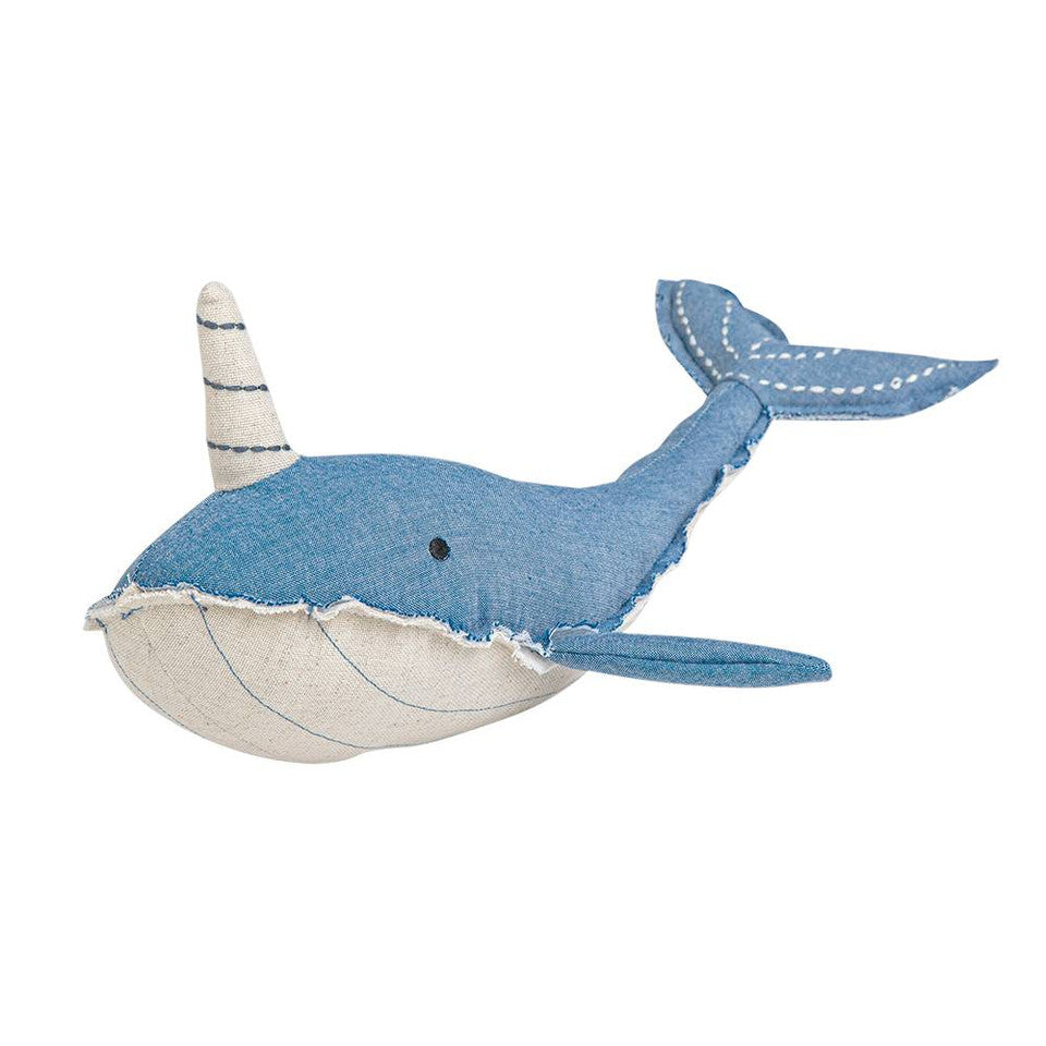 Caspian Narwhal Plush Toy by Crane