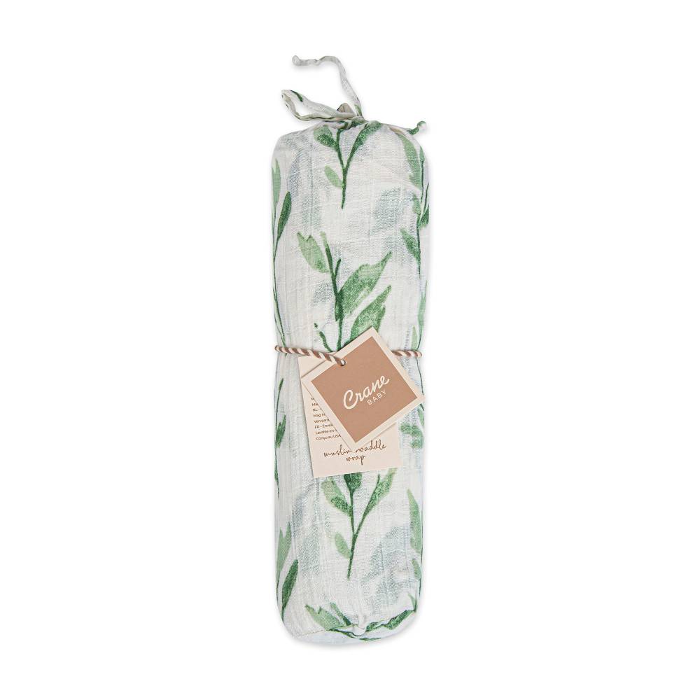 Muslin Swaddle - Parker Leaf