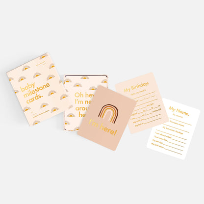 Baby Milestone Cards