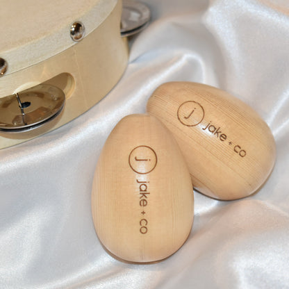 Wooden Egg Shakers