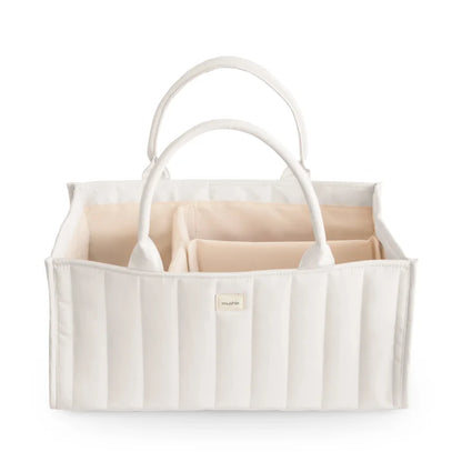 Mushie Nappy Caddy | Ivory
