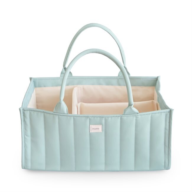 Mushie Nappy Caddy | Roman Green