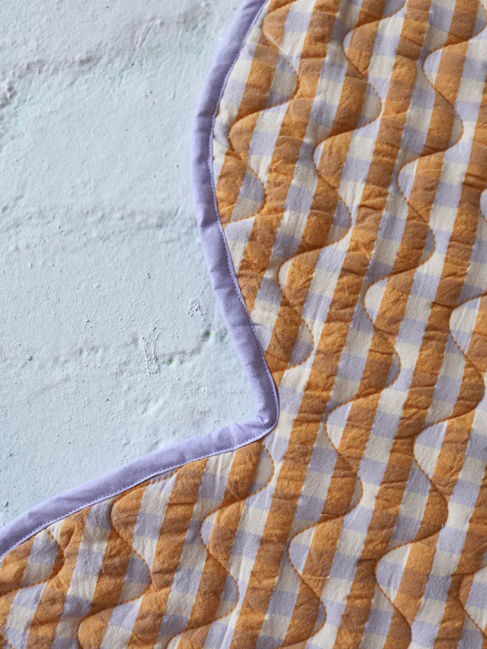 Mango Seersucker Playmat | Mosey Me