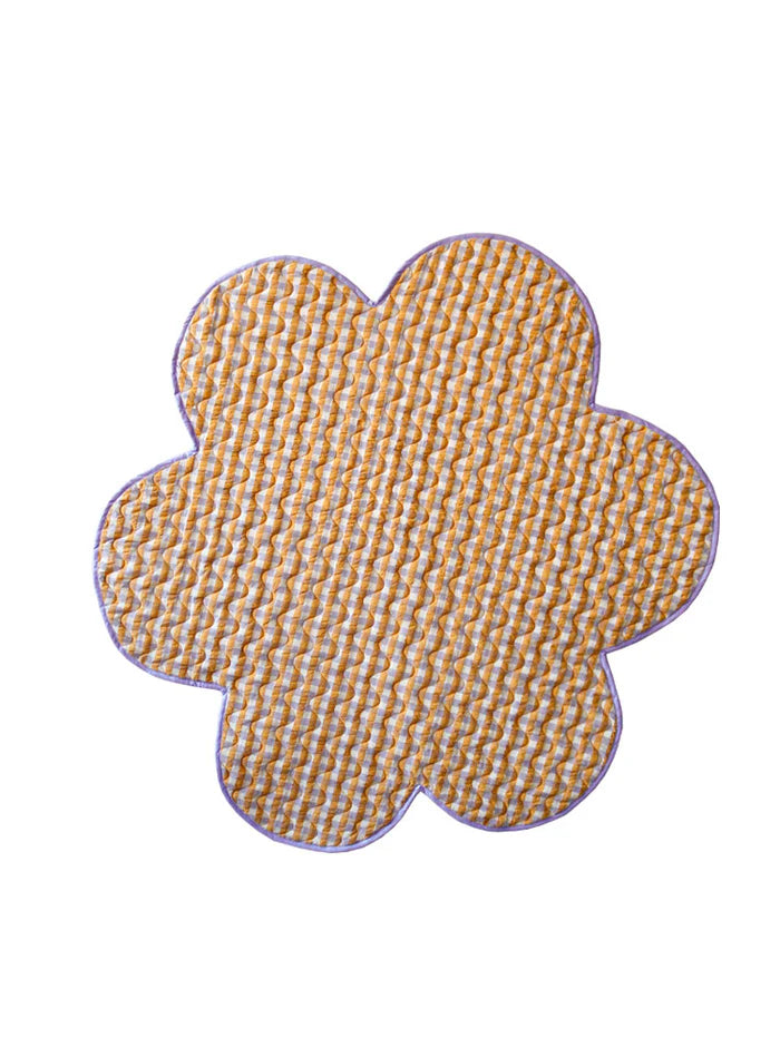 Mango Seersucker Playmat | Mosey Me