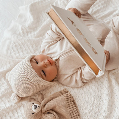 Mini Baby Book - Oatmeal