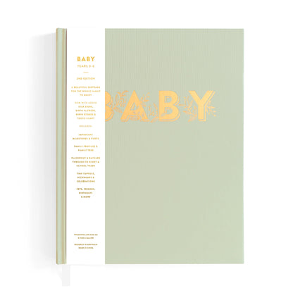 Baby Book - Pistachio