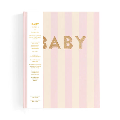 Baby Book - Petal Stripe