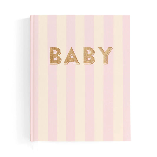 Baby Book - Petal Stripe