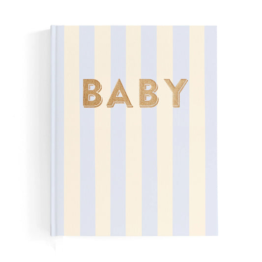 Baby Book - Cloud Stripe