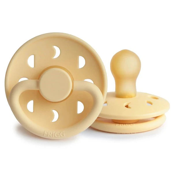 Frigg Moon Natural Latex Pacifier - Pale Daffodil