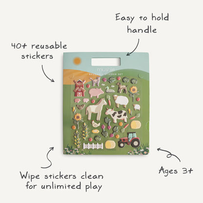 Reusable Sticker Set - Farm