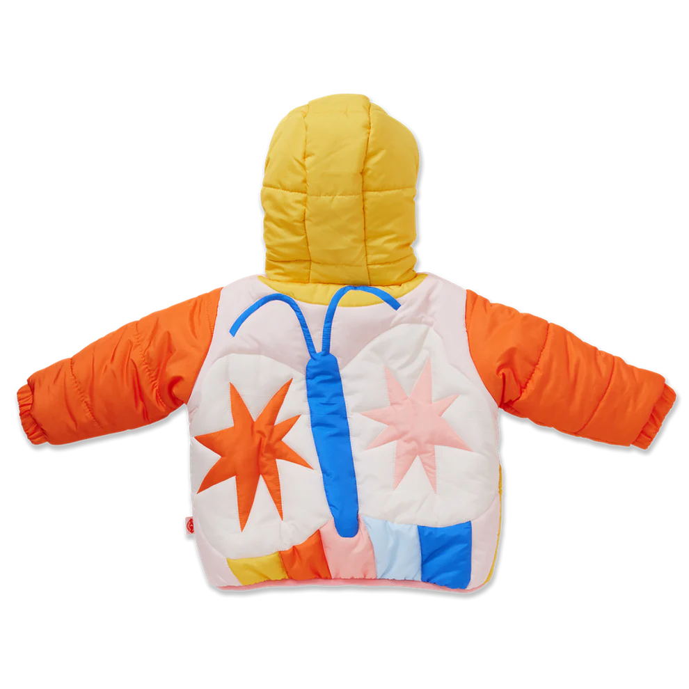Halcyon Nights | Quilted Puffer Jacket / Flutterby