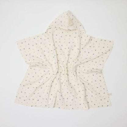 Hooded Towel with Tassel - Enchanted Garden