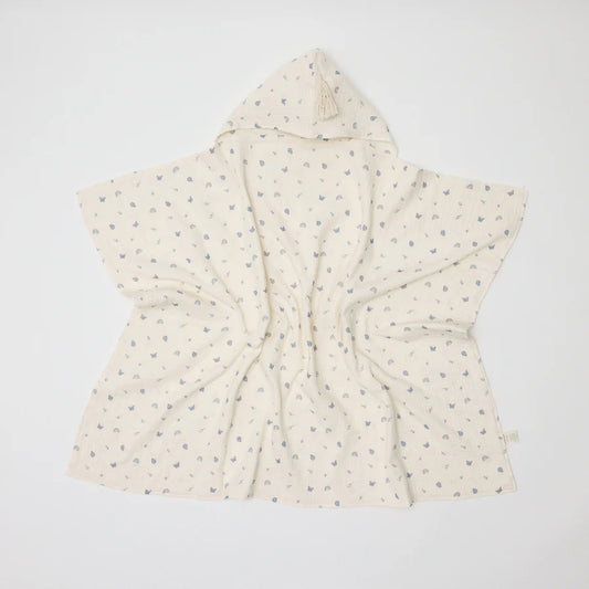 Hooded Towel with Tassel - Enchanted Garden