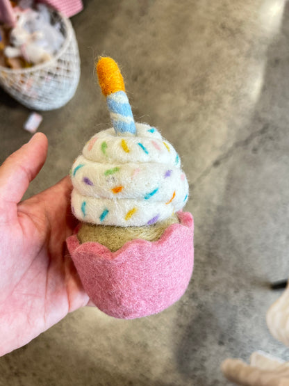 Felt Birthday Cake