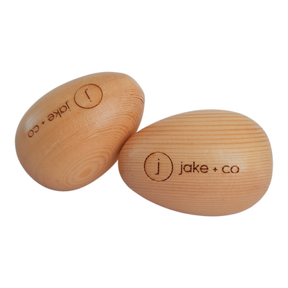 Wooden Egg Shakers