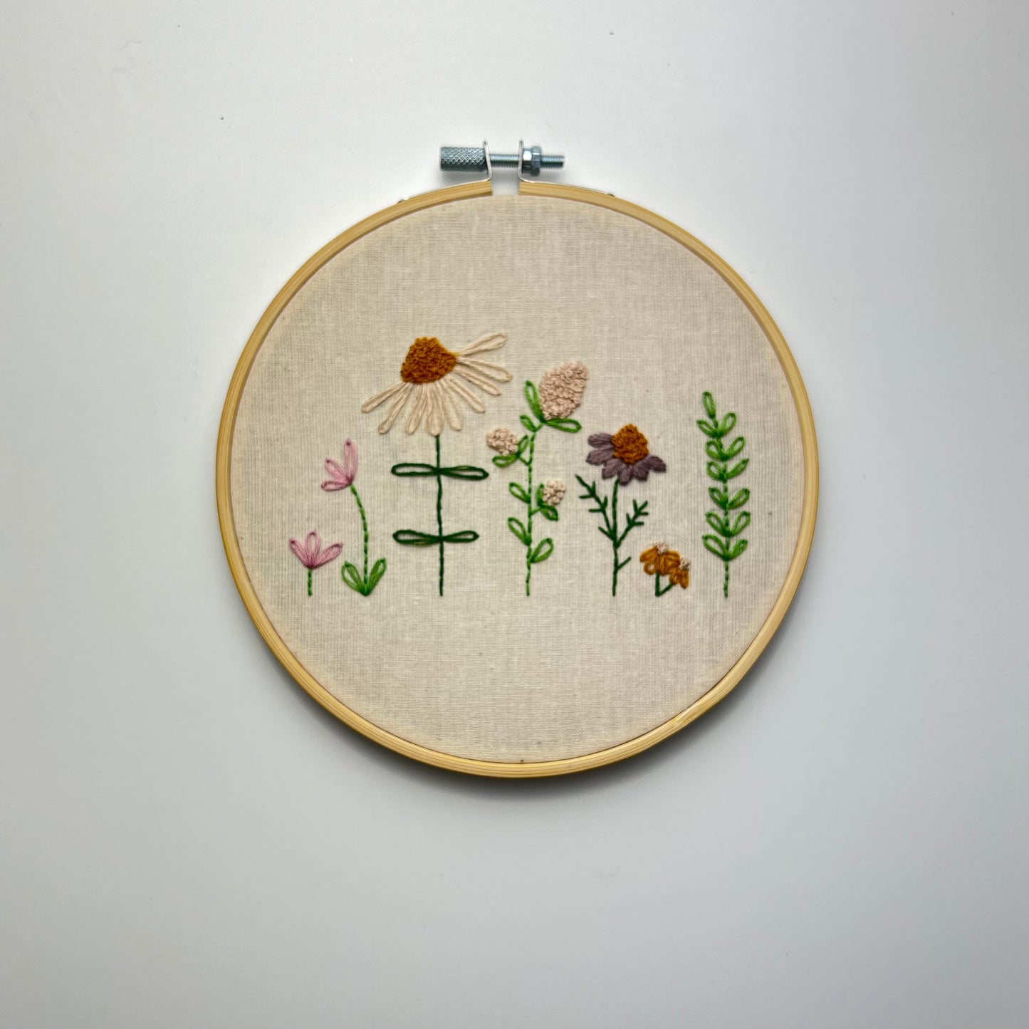 Embroidery Hoop - Flower Patch