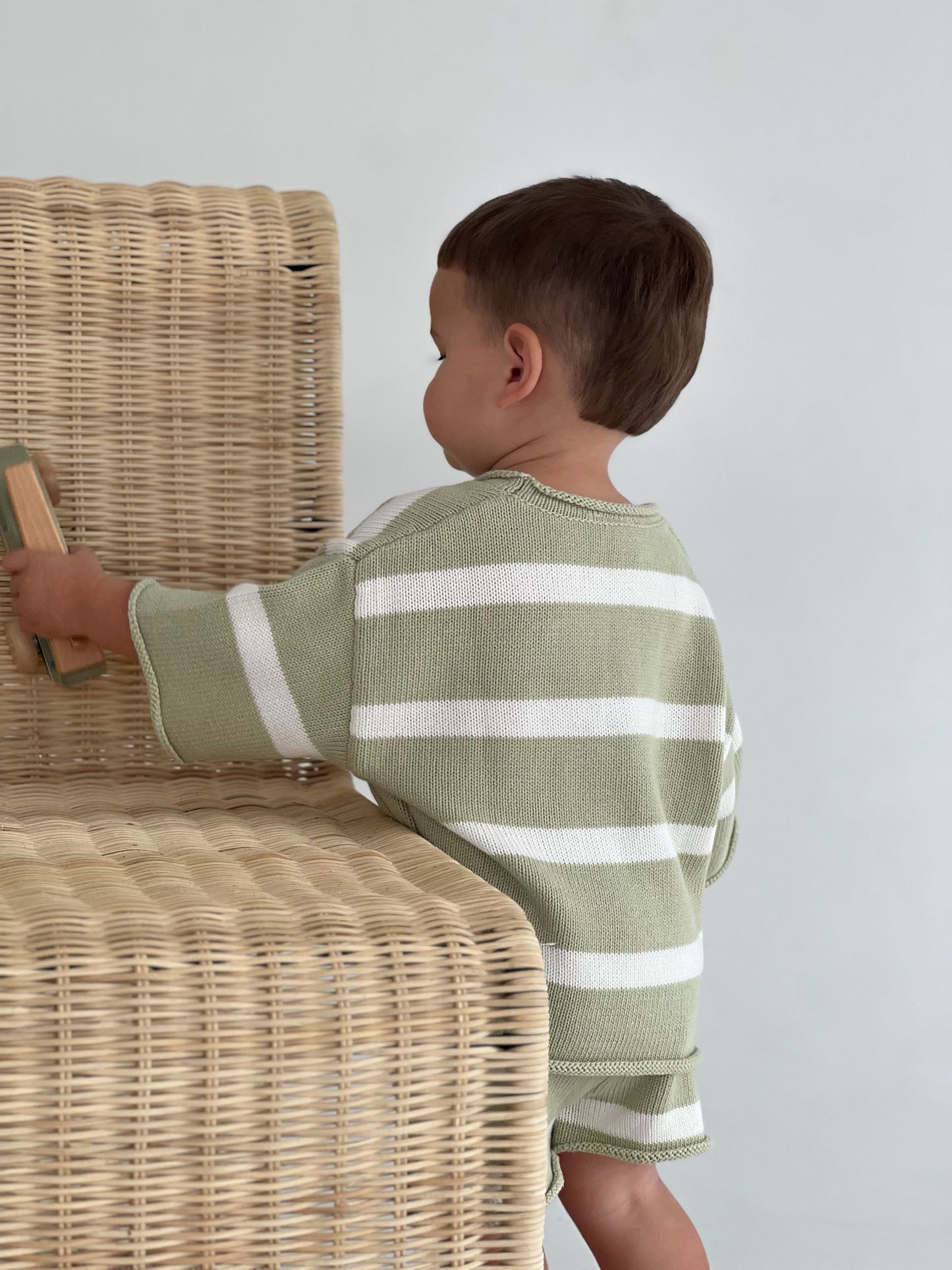 Sage Green Knit Set | Maki