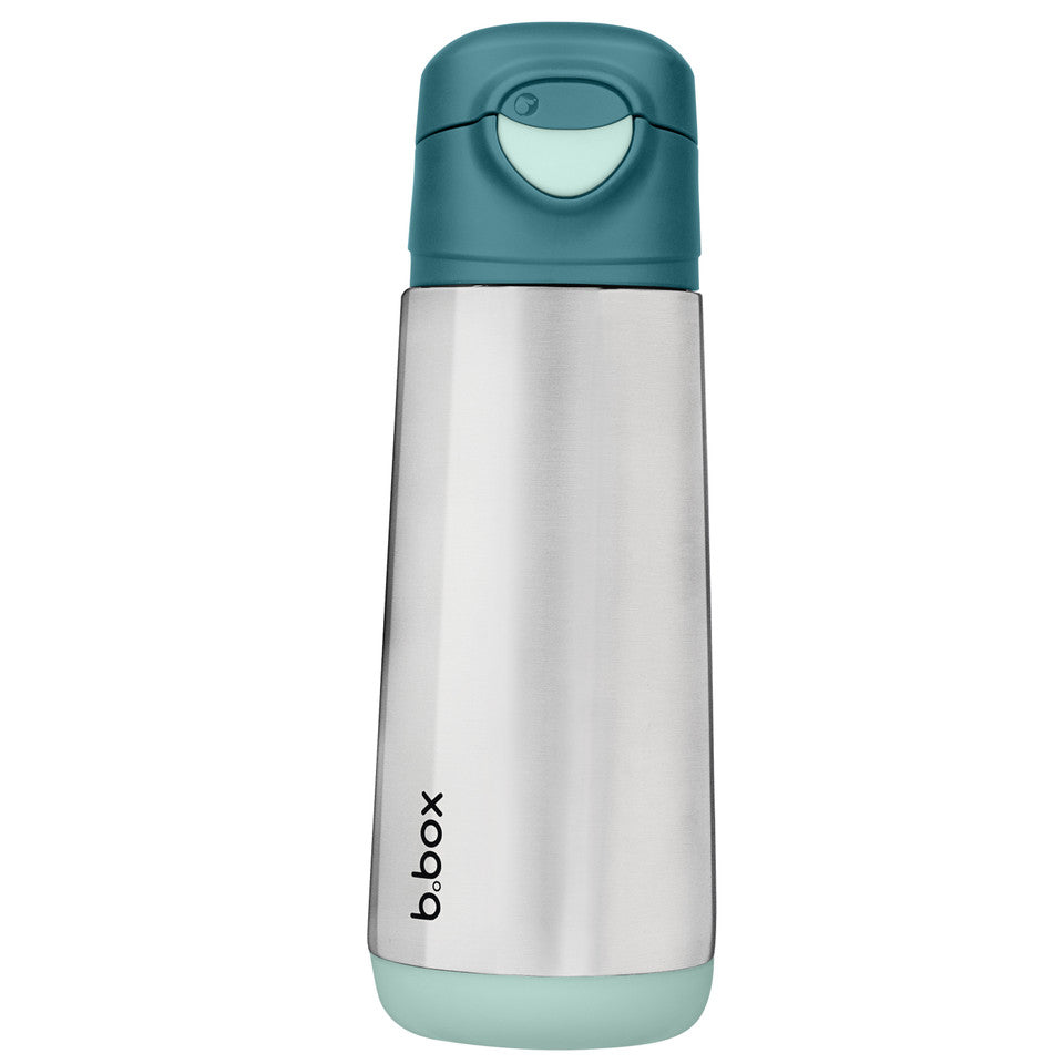 Insulated Sport Spout Bottle - Emerald Forest