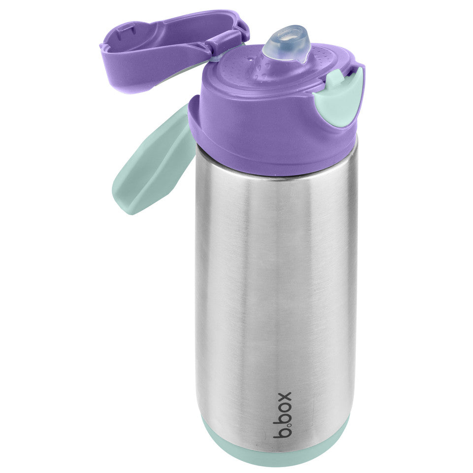 Lilac Pop Insulated Sport Spout Bottle by b.box