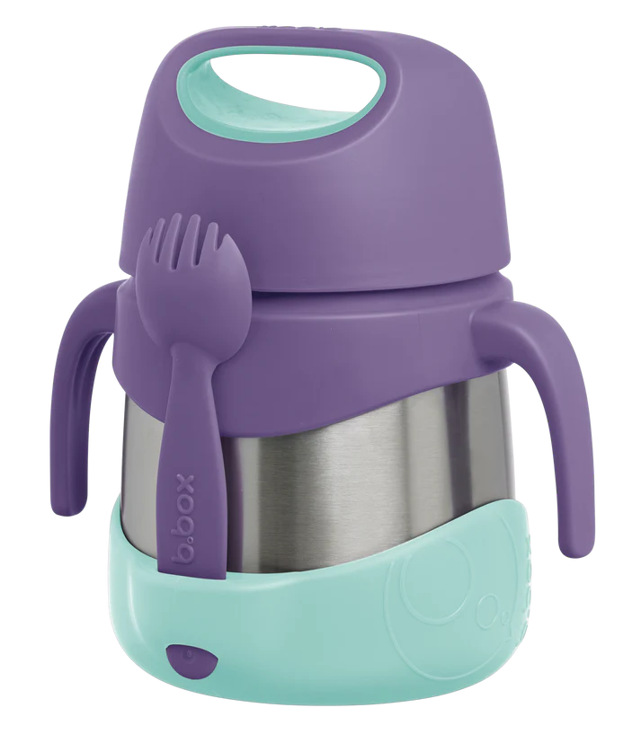 Bbox Lilac Pop Insulated Food Jar available at Little Mash Boutique