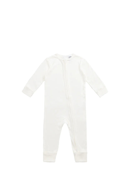Organic Cotton Modal Frankie Zip Onepiece - Multiple Colour Options