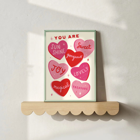 Sweet Hearts Print