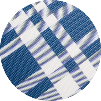 Homepark Check Round Waterproof Playmat