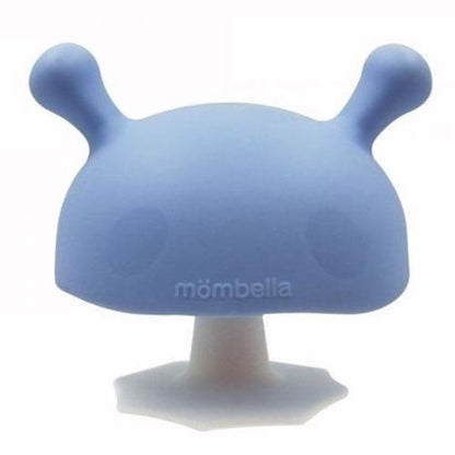 Light Blue Mombella Mushroom Teether