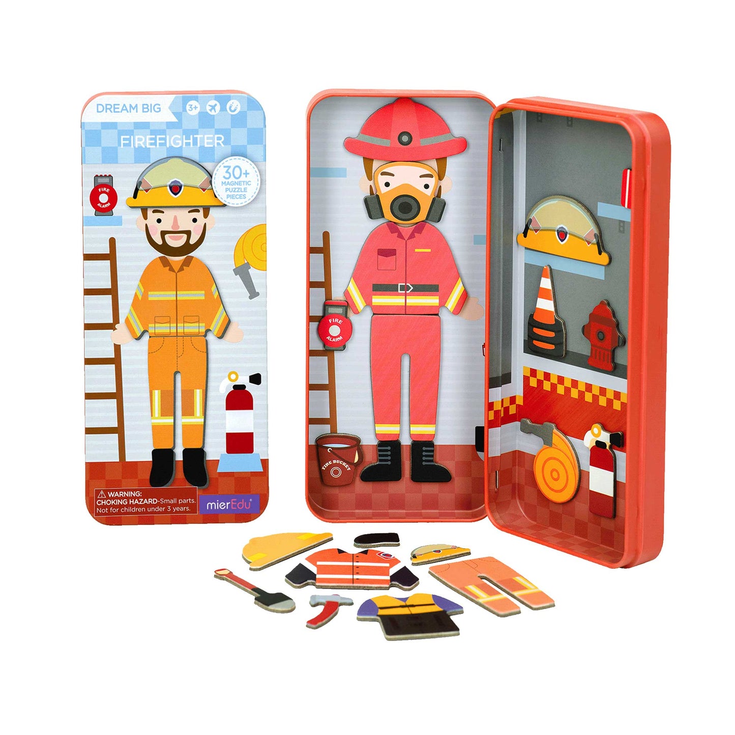 Magnetic Puzzle Box - Firefighter