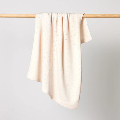 Merino Blanket - Ivory