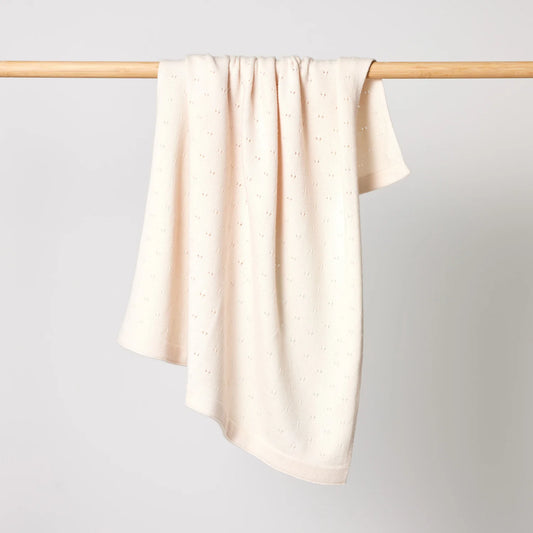 Merino Blanket - Ivory