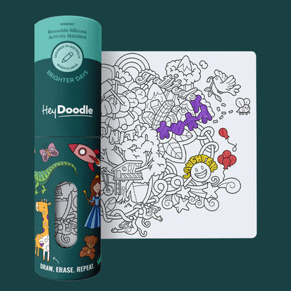 Hey Doodle Mini Activity Mat - Brighter Days