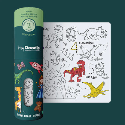 Hey Doodle Mini Activity Mat - Dinoroar